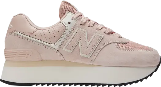 Кроссовки New Balance Wmns 574+ 'Pink', розовый