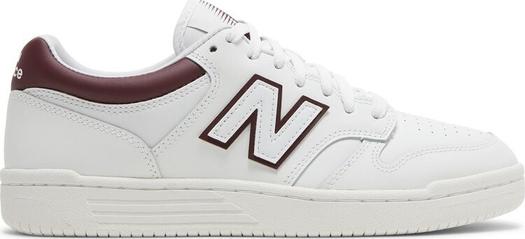 Кроссовки New Balance 480 'White Burgundy', белый