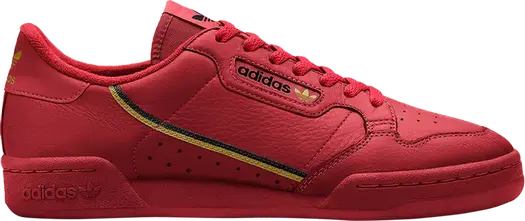 Кроссовки Adidas Continental 80 'Scarlet Gold', красный