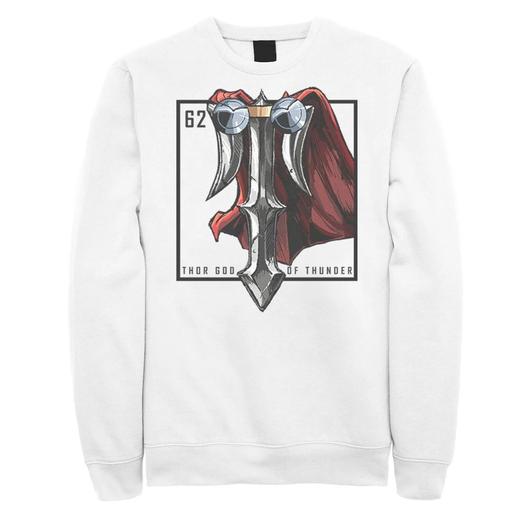 Мужская толстовка Marvel Avengers Thor God Of Thunder Element Licensed Character