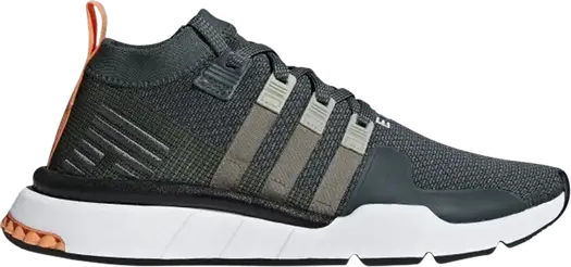 Кроссовки Adidas EQT Support Mid ADV Primeknit 'Legend Ivy', зеленый