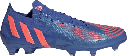 Кроссовки Adidas Predator Edge.1 Low FG 'Hi-Res Blue Turbo', синий