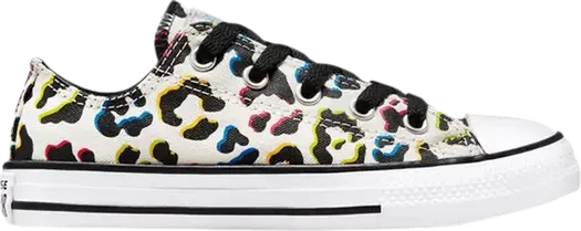 Кроссовки Converse Chuck Taylor All Star Low GS Multi Leopard, кремовый