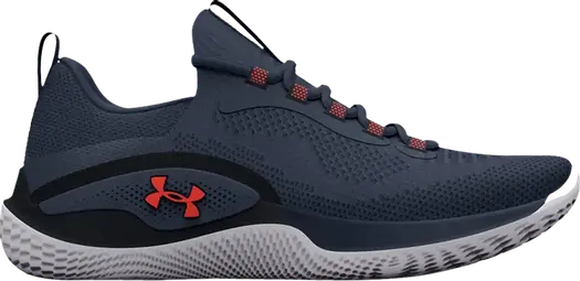 Кроссовки Under Armour Flow Dynamic Downpour Grey After Burn, серый