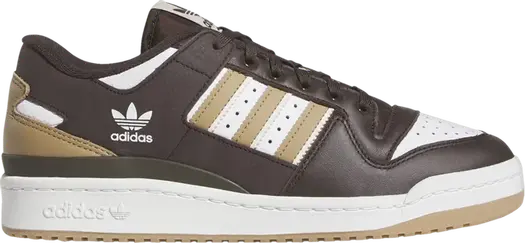 Кроссовки Adidas Forum 84 Low ADV 'Dark Brown Ecru Tint', коричневый