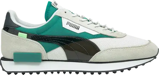 Кроссовки Puma Future Rider Summer - White Parasailing, зеленый