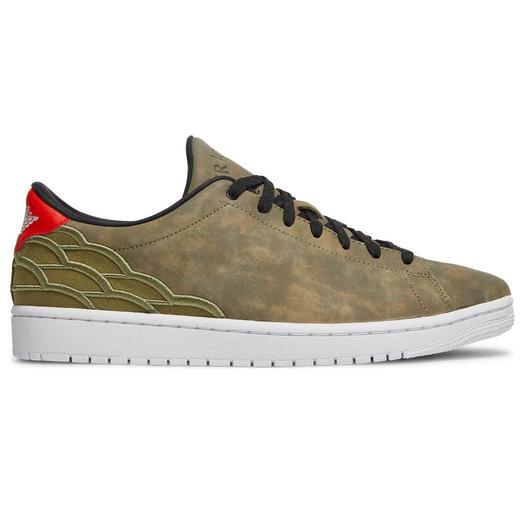 Кроссовки Air Jordan 1 Centre Court 'Oil Green', Зеленый