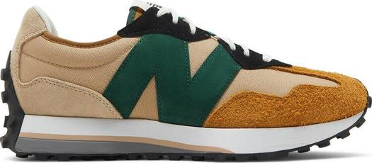 Кроссовки New Balance 327 'Workwear Nightwatch Green', коричневый