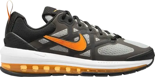 Кроссовки Nike Air Max Genome 'Grey Fog Total Orange', серый