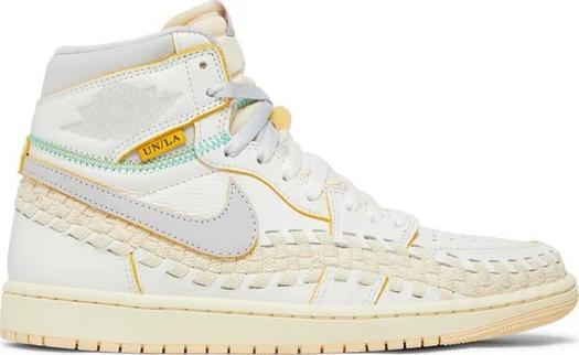 Кроссовки Union LA x Bephie's Beauty Supply x Air Jordan 1 Retro High OG SP «Лето 96-го», кремовый