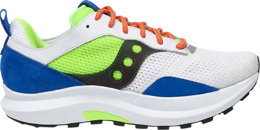 Кроссовки Saucony Jazz Hybrid Abstract Collection - Blue Lime, белый