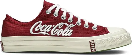 Кроссовки Converse Kith x Coca-Cola x Chuck 70 Low Red, красный