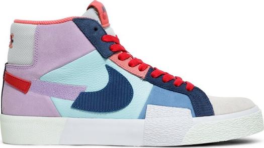 Кроссовки Nike Zoom Blazer Mid Premium SB 'Mosaic Pack - Multi', многоцветный