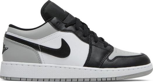 Кроссовки Air Jordan 1 Low GS Light, черно-серый