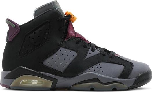 Кроссовки Air Jordan 6 Retro GS Bordeaux, черный