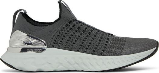 Кроссовки Nike React Phantom Run Flyknit 2 'Iron Grey Silver', серый