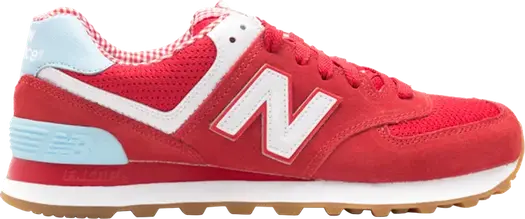 Кроссовки New Balance Wmns 574 'Picnic Pack', красный