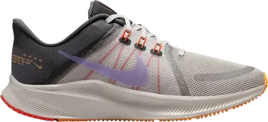 Кроссовки Nike Quest 4 'Cobblestone Psychic Purple', серый