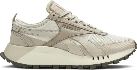 Кроссовки pleasures x classic leather legacy 'california desert' Reebok, загар