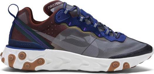 Кроссовки Nike React Element 87 'Dusty Peach', коричневый