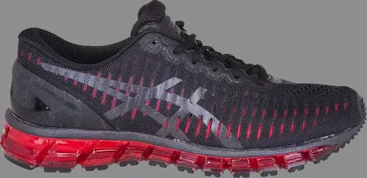 Кроссовки gel quantum 360 'black chili pepper' Asics, черный
