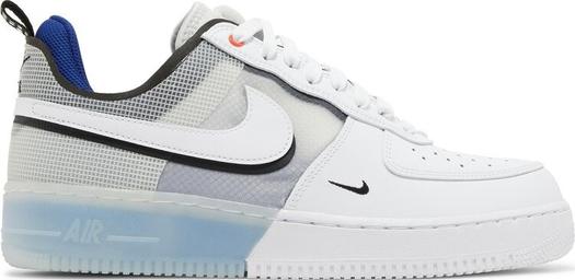 Кроссовки Nike Air Force 1 React 'White Light Photo Blue', белый
