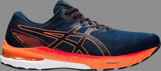 Кроссовки gt 2000 10 'mako blue shocking orange' Asics, синий