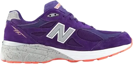 Кроссовки New Balance 990v3 Made In USA 'Boston Marathon', фиолетовый