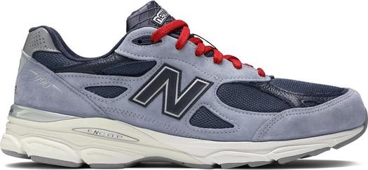 Лимитированные кроссовки New Balance No Vacancy Inn x 990v3 Made in USA 'Water and WiFi', серый
