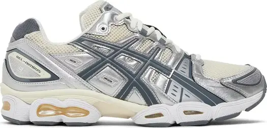 Кроссовки gel nimbus 9 'pure silver metropolis' Asics, серебряный