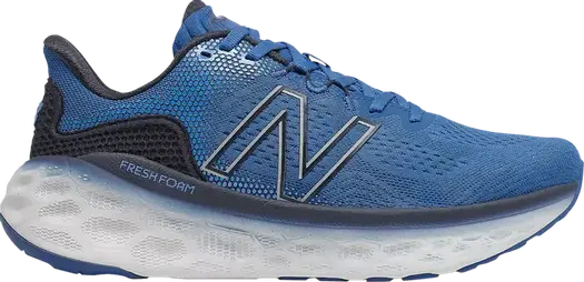 Кроссовки New Balance Fresh Foam More v3 2E Wide 'Laser Blue', синий