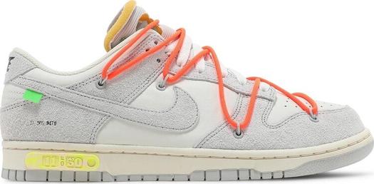 Кроссовки Nike Off-White x Dunk Low 'Lot 11 of 50', белый