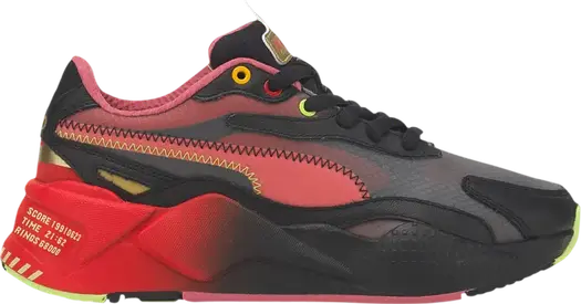 Кроссовки Puma Sonic x RS-X Jr Black High Risk Red, черный