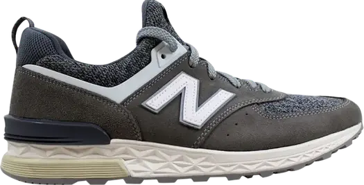 Кроссовки New Balance 574 Sport, темно-серый/белый