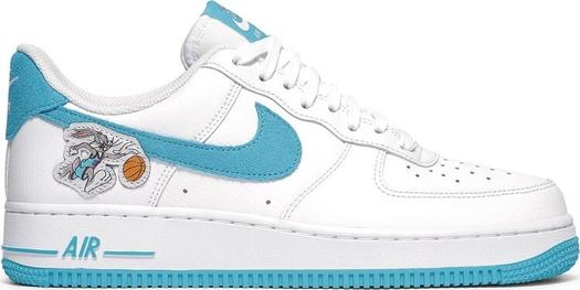 Кроссовки Nike Space Jam x Air Force 1 '07 Low 'Hare', белый