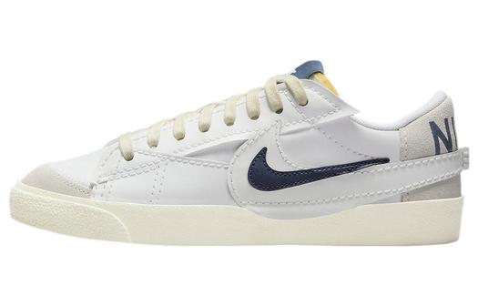 Кроссовки Nike Blazer Low 77 Jumbo Se, белый/темно-синий