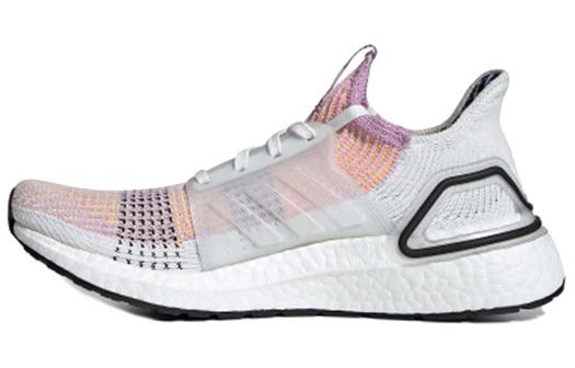 Кроссовки Adidas Ultraboost 19, серый/черный/розовый