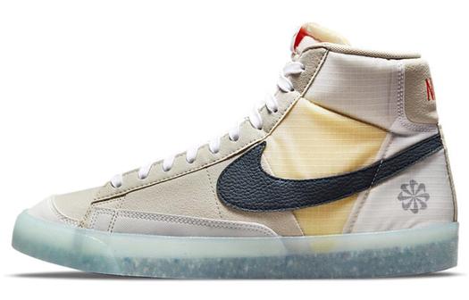 Кроссовки Nike Blazer Mid 77, бежевый/желтый