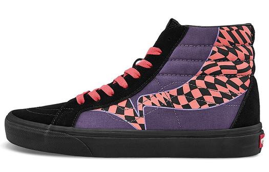Кроссовки Sk8 Vans-Hi Reissue 'Warp - Black Paprika'