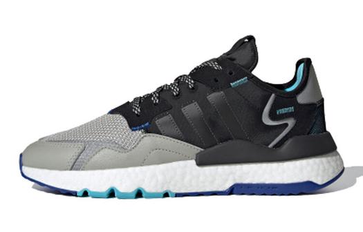 Кроссовки Adidas Originals Nite Jogger '3M Black Metal Grey'