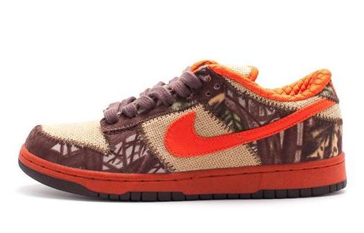 Кроссовки Nike Sb Dunk Low Reese Forbes Hunter, коричневый/оранжевый