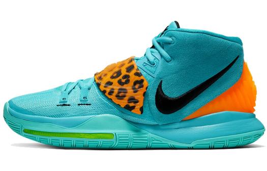 Кроссовки Nike Kyrie 6, бирюзовый/оранжевый