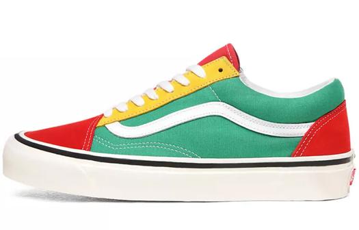 Кроссовки Old Skool Vans 36 Dx 'Red Emerald Yellow'