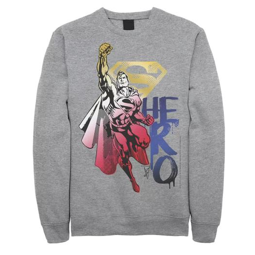 Мужской свитшот Superman Artsy Hero DC Comics