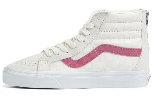 Кроссовки Vans SK8-HI 'Pink White'
