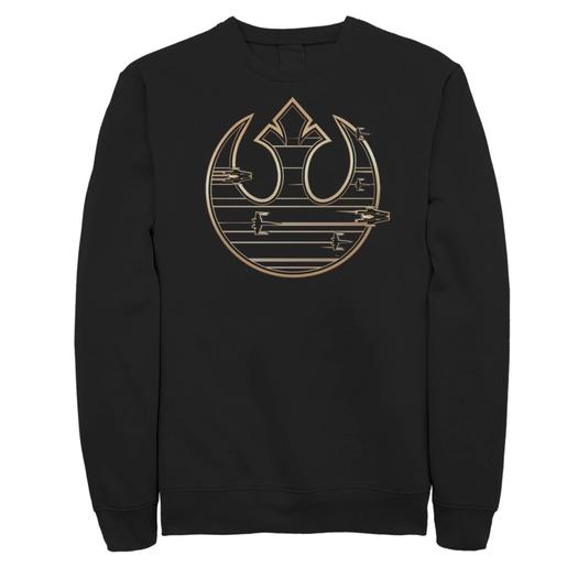Мужской свитшот с логотипом Star Wars Rebel Licensed Character