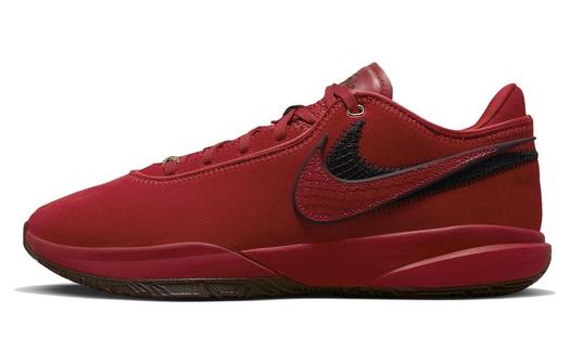Кроссовки Nike LeBron 20, красный/черный