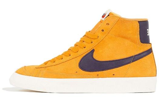 Кроссовки Nike Blazer Mid Vintage, оранжевый/фиолетовый