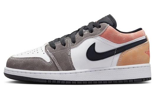 Кроссовки Nike Air Jordan 1 Low Se Gs Black Magic Ember 'flight Club' Dx4374-008