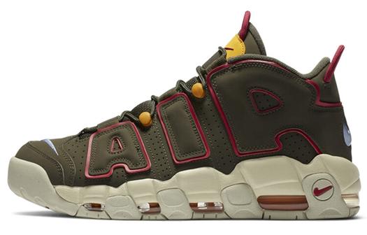 Кроссовки Nike Air More Uptempo Cargo Khaki